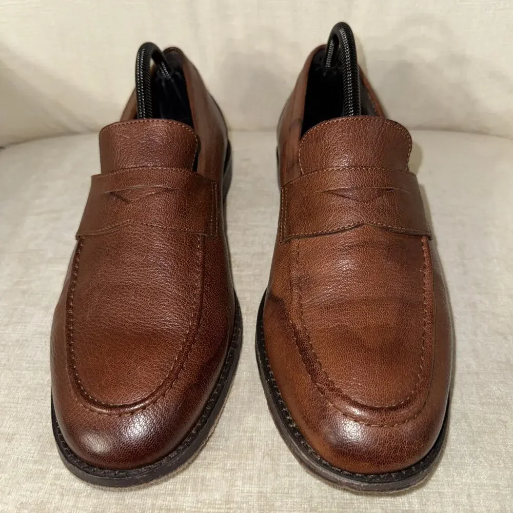 Men's Cole Haan Feathercraft Grand Penny Leathr Loafer, C32147 Size 9.5 Brown